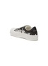  - ALEXANDER MCQUEEN - ‘Deck Plimsoll’ All-Over Graffiti Lace-Up Sneakers