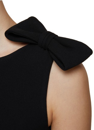  - KIMHĒKIM - ‘Monroe’ Double Bow Wool Blend Sleeveless Mini Dress