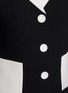  - KIMHĒKIM - ‘Neo-Malevich’ Wide Lapel Wool Blend Single-Breasted Jacket