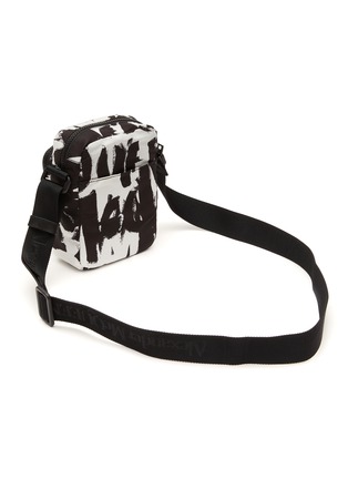 Detail View - Click To Enlarge - ALEXANDER MCQUEEN - ALL OVER GRAFFITI PRINT CROSSBODY BAG
