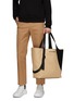Figure View - Click To Enlarge - ALEXANDER MCQUEEN - Leather Harness Tote Bag