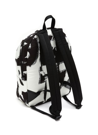 Detail View - Click To Enlarge - ALEXANDER MCQUEEN - ALL OVER GRAFFITI PRINT BACKPACK