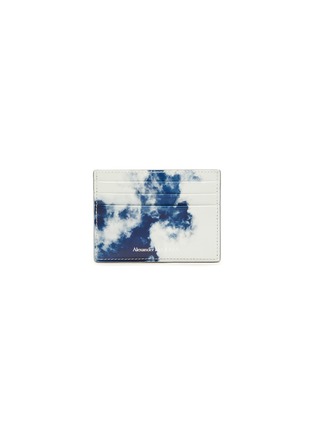 Main View - Click To Enlarge - ALEXANDER MCQUEEN - SKY PRINT CARD HOLDER