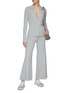 Figure View - Click To Enlarge - LIVE THE PROCESS - ‘LEDA’ LONG SLEEVE SELF-TIE WAIST KNITTED CARDIGAN