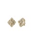 Main View - Click To Enlarge - BUCCELLATI - ‘OPERA TULLE’ 18K YELLOW GOLD DIAMOND EARRINGS