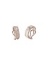 Main View - Click To Enlarge - BUCCELLATI - ‘MACRI’ 18K ROSE AND WHITE GOLD DIAMOND EARRINGS