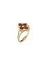 Main View - Click To Enlarge - BUCCELLATI - Opera Tulle' Small Red Enamel 18K Gold Ring