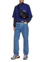 Large Fit Cotton Crewneck T-Shirt 