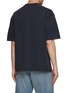 Back View - Click To Enlarge - BALENCIAGA - BB Paris Logo Washed Cotton Crewneck T-Shirt