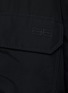  - BALENCIAGA - Flap Pocket Large Fit Cotton Blend Parka Jacket