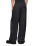 Back View - Click To Enlarge - BALENCIAGA - ‘BB’ Monogram Silky Pyjamas Pants