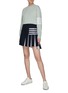 Figure View - Click To Enlarge - THOM BROWNE  - ENGINEERED 4 BAR LONG SLEEVE RUGBY T-SHIRT