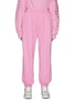 Main View - Click To Enlarge - BALENCIAGA - ‘BB Paris’ Logo Elasticated Cuff Cotton Sweatpants