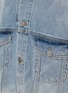  - BALENCIAGA - Deconstructed Oversized Washed Japanese Denim Jacket