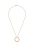 Main View - Click To Enlarge - ROBERTO COIN - Pois Moi' Ruby 18K Rose Gold Necklace