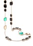 Main View - Click To Enlarge - ROBERTO COIN - Black Amphibole Jade' Diamond Ruby Black Jade 18K Rose Gold Necklace