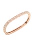 Main View - Click To Enlarge - ROBERTO COIN - Pois Moi' Diamond Ruby 18K Rose Gold Bangle