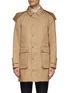 Main View - Click To Enlarge - THOM BROWNE - Snap Button Mackintosh Parka