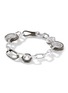 JOHN HARDY - ‘CLASSIC CHAIN’ BLACK RHODIUM PLATED STERLING SILVER INDUSTRIAL LINK BRACELET
