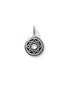 Main View - Click To Enlarge - JOHN HARDY - ‘CLASSIC CHAIN’ RETICULATED SILVER ROUND PADMA AMULET PENDANT