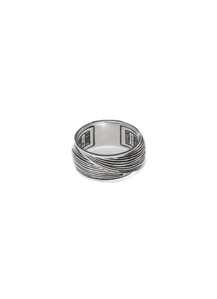 Main View - Click To Enlarge - JOHN HARDY - ‘BAMBOO’ STERLING SILVER BAND RING