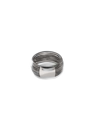 Figure View - Click To Enlarge - JOHN HARDY - ‘BAMBOO’ STERLING SILVER BAND RING