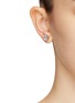 Figure View - Click To Enlarge - CZ BY KENNETH JAY LANE - CUBIC ZIRCONIA STUD EARRINGS