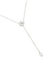 Detail View - Click To Enlarge - CZ BY KENNETH JAY LANE - CUBIC ZIRCONIA CLUSTER LARIAT NECKLACE