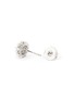Detail View - Click To Enlarge - CZ BY KENNETH JAY LANE - CUBIC ZIRCONIA PINWHEEL HALO STUD EARRINGS