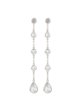 Main View - Click To Enlarge - CZ BY KENNETH JAY LANE - CUBIC ZIRCONIA DROP EARRINGS