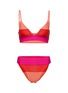 Main View - Click To Enlarge - BEACH RIOT - COLOURBLOCKING ‘RIZA' SWIMSUIT TOP & ‘ALEXIS' SWIMSUIT BOTTOM