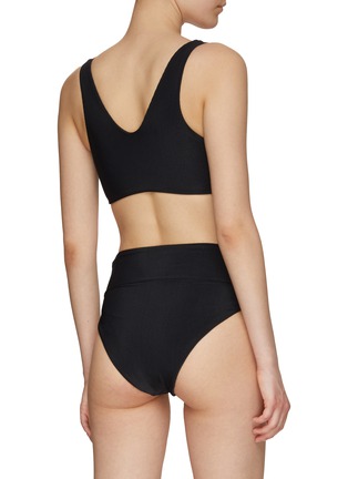 Back View - Click To Enlarge - BEACH RIOT - TWO-PIECE TIE DETAIL SWIMSUIT