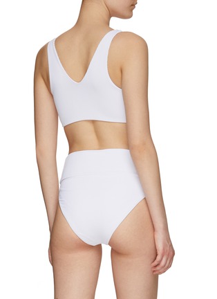 Back View - Click To Enlarge - BEACH RIOT - TWO-PIECE TIE DETAIL SWIMSUIT