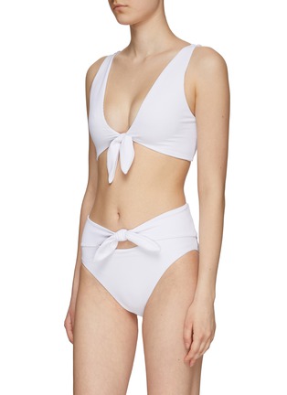Figure View - Click To Enlarge - BEACH RIOT - TWO-PIECE TIE DETAIL SWIMSUIT