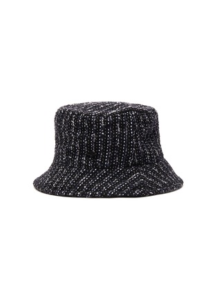 Main View - Click To Enlarge - MAISON MICHEL - ‘JASON’ TWEED BUCKET HAT