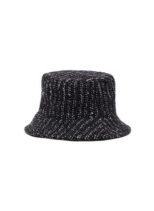 Figure View - Click To Enlarge - MAISON MICHEL - ‘JASON’ TWEED BUCKET HAT