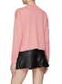 Back View - Click To Enlarge - ALICE + OLIVIA - ‘GLEESON’ STACE FACE CREWNECK LONG SLEEVE KNITTED SWEATER