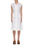 Main View - Click To Enlarge - INNIKA CHOO - BUTTON DOWN EMBROIDERY DRESS