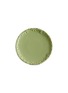 Main View - Click To Enlarge - L'OBJET - x Haas Brothers Mojave 24K Gold Porcelain Dessert Plate — Matcha