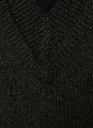  - MAISON MARGIELA - Knit Long V-Neck Vest