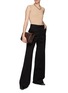 Figure View - Click To Enlarge - MAISON MARGIELA - MID RISE FLARED WIDE LEG WOOL PANTS