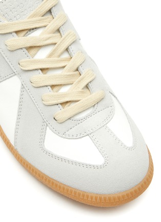 Detail View - Click To Enlarge - MAISON MARGIELA - ‘Replica’ Nappa Leather Sneakers
