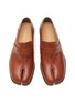 Detail View - Click To Enlarge - MAISON MARGIELA - ‘Tabi’ Step-In Heel Calfskin Leather Loafers