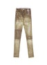 Main View - Click To Enlarge - MM6 MAISON MARGIELA - TROMPE L'OEIL PRINT LEGGINGS