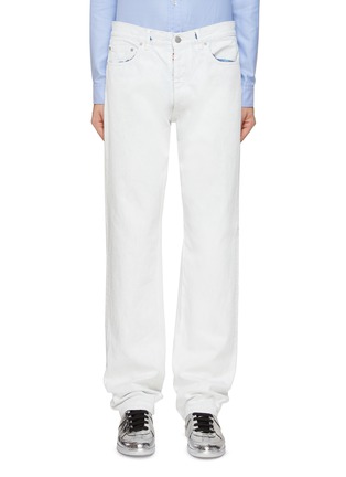 Main View - Click To Enlarge - MAISON MARGIELA - Painted Regular Fit Straight Legged Jeans