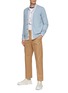 Figure View - Click To Enlarge - MAISON MARGIELA - V-NECK EXPOSED SEAMS CASHMERE CARDIGAN