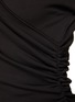  - BOTTEGA VENETA - ‘INTRECCIO’ V-NECK WRAP EFFECT LIGHTWEIGHT FLUID DRESS