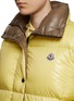 Detail View - Click To Enlarge - MONCLER - SLEEVELESS TURTLENECK PUFFER VEST