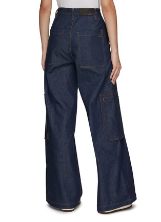 Back View - Click To Enlarge - AMIRI - WIDE LEG CARGO JEANS