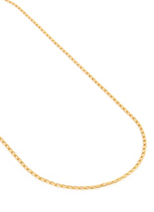 Detail View - Click To Enlarge - LANE CRAWFORD VINTAGE ACCESSORIES - 14K GOLD PLATED WEST GERMAN NECKLACE